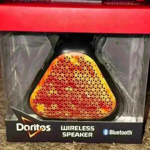 NWT - Doritos Bluetooth Wireless Speaker Portable Triangular Red & Black
